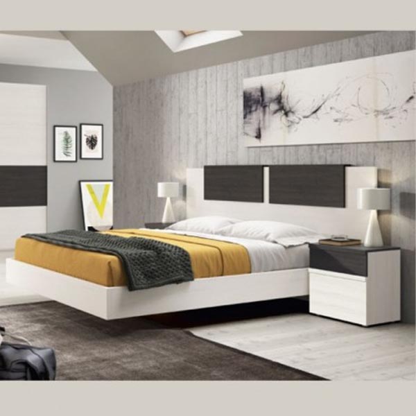 Dormitorio cabezal madera polar combinado - Deskanso